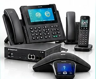 پشتیبانی تلفن VoIP: گوشی IP، سانترال IP PBX و گیتوی